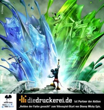 diedruckerei.de ist Partner der Aktion (C) Disney