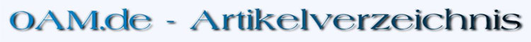 Suchmaschinenoptimierung - Quellen für Backlinks - Webkataloge, Artikelverzeichnisse...